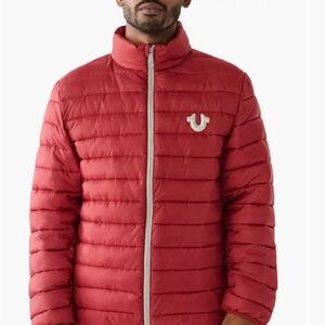 NWOT True Religion Lightweight Puffer Jacket size Large